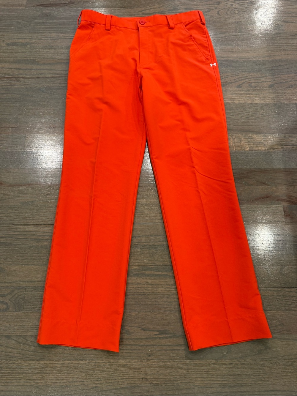 Under Armour Vibrant Orange Golf Pants